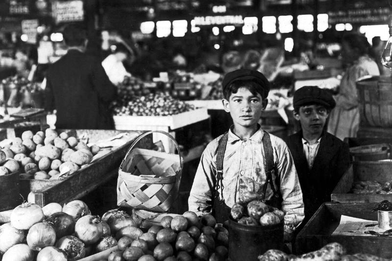 Young Fruit Vendors