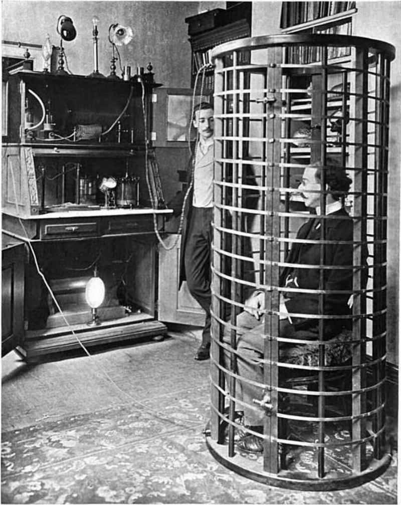 Electrotherapy_auto-conduction_cage