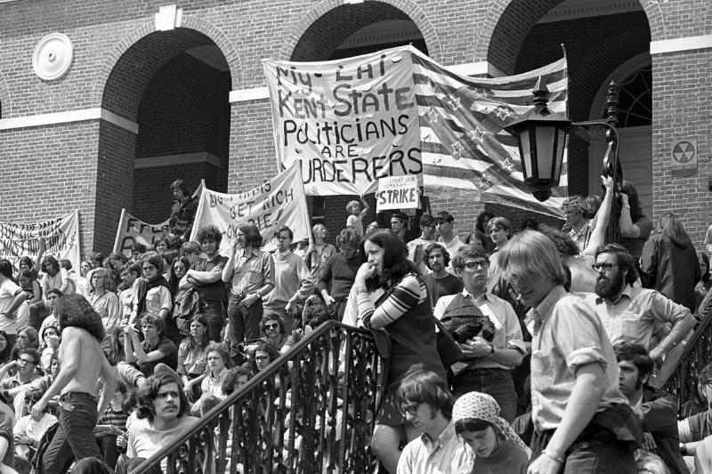 Kent State Shootings Demonstration