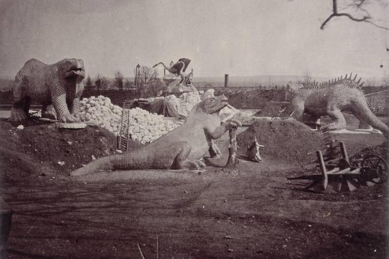 Models Of Extinct Animals C