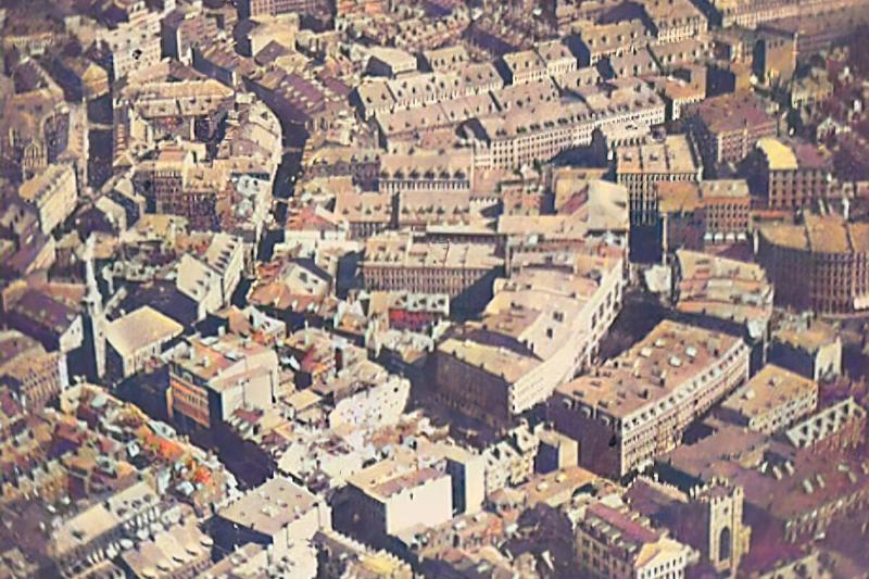 First Aerial Photograph (Colorized)