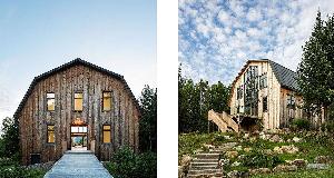 100-Year-Old Barn Turned into a Beautiful Modern Home in Quebec