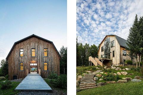 The difference between the house before and after.