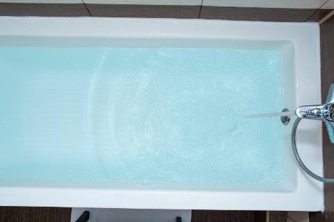 A full bathtub.