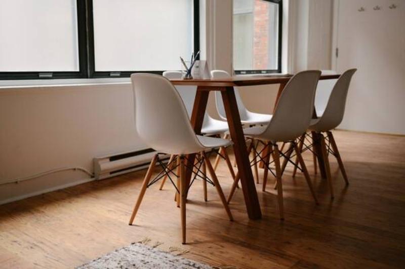 A kitchen table. 