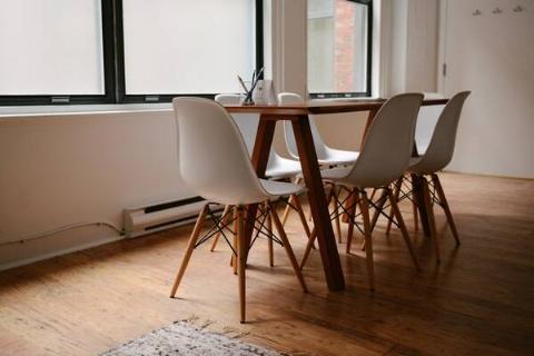 A kitchen table. 