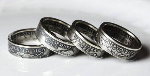 Different rings.