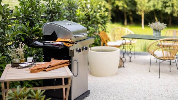 Outdoor barbecue. 