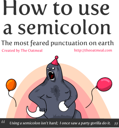 How to use a semicolon, the most feared punctuation on earth