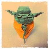 Fold Me You Will:  Make an Origami Yoda from a Single Sheet of Paper
