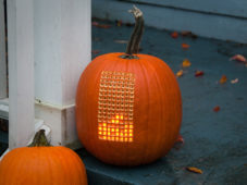 PUMPKTRIS: A DIY Playable Game of Tetris Inside a Pumpkin