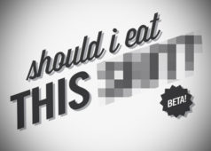 Make Smart Food Choices with the Clever “Should I Eat This $#!*”