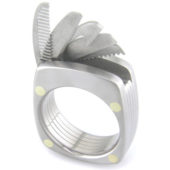 The Man Ring: A Titanium Band with Built-In Tools