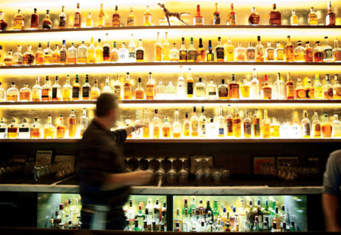 Maysville's beautiful back bar via [http://www.gq.com/food-travel/wine-and-cocktails/201305/10-best-whiskey-bars-may-2013]