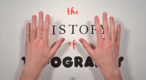 A Stop-Motion History of Typography