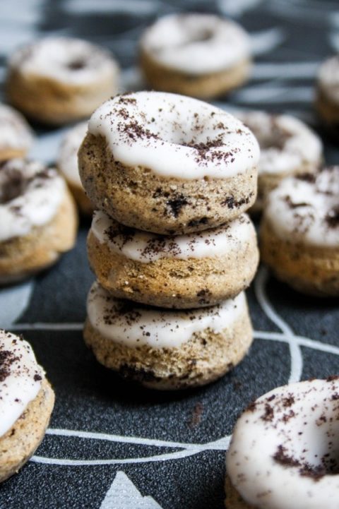 Credit: Oreo doughnuts via Mess Makes Food [http://www.messmakesfood.com/mini-oreo-donut-recipe/]