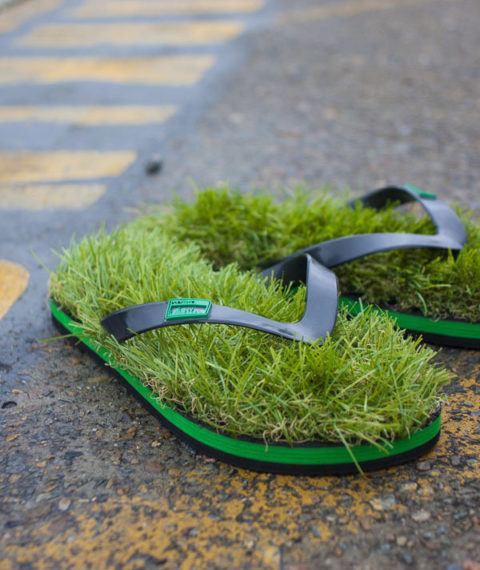 KUSA Grass Flip Flops