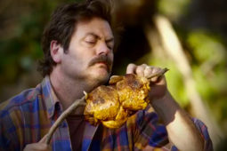 A Very Manly Day in the Life of Nick Offerman