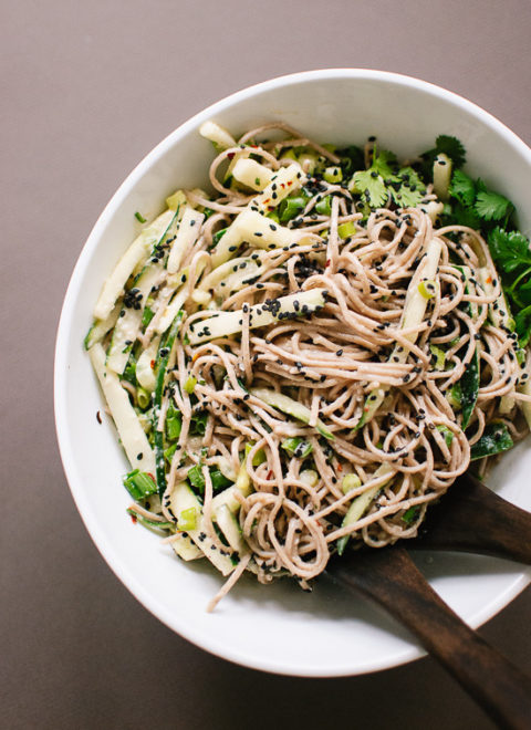 Ginger Sesame Soba Noodles