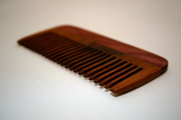 Comb made of wood discount