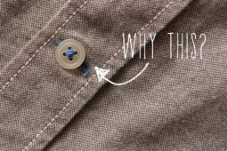 What’s the Deal with the Colored Thread on the Bottom Button of Men’s Shirts?