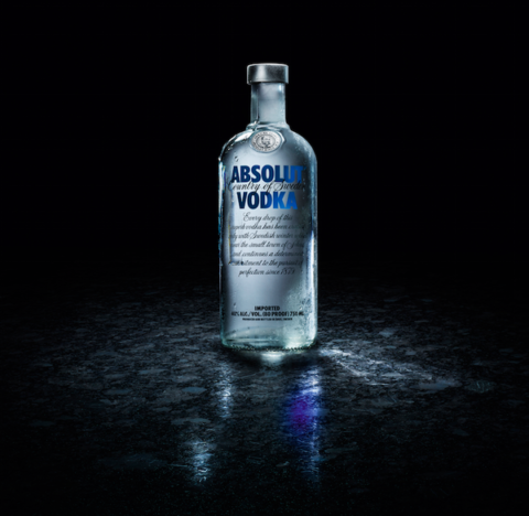 Absolut bottle