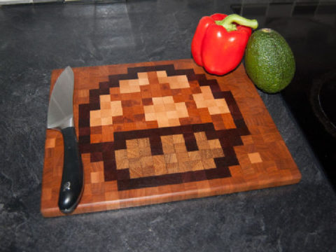 Pixel Art Chopping Board