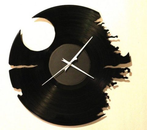 Vinyl Clock