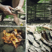 Of Clay and Wattles Made: Building a Primitive Hut from Scratch