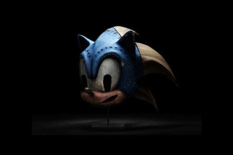 Sonic Wooden head