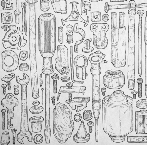 Illustrated tools