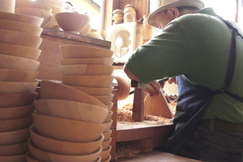 Seated Making Bowls
