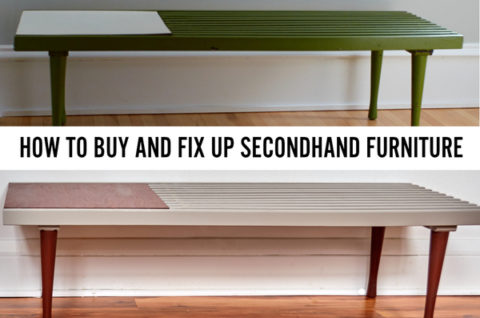 How to buy and fix up secondhand furniture