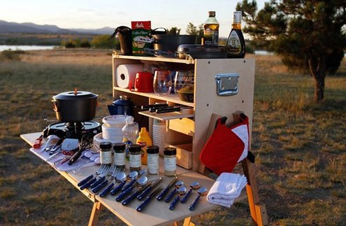 Portable Camp Kitchen