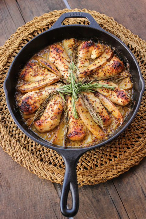 Chicken Honey Mustard Rosemary Chicken