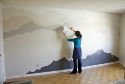 DIY Idea: Large Scale Outdoor-Inspired Wall Art
