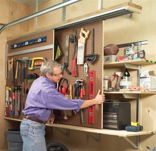 Small Workshop Storage and Space-Saving Solutions