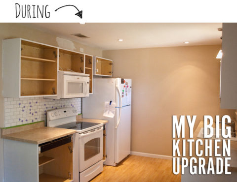 David's kitchen remodel process