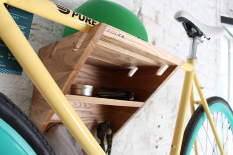 Bike Rack Wooden