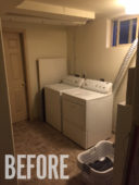 My Total DIY Laundry Room Makeover