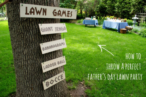 How to throw a perfect father's day party