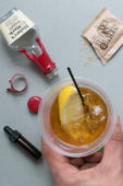How to Make an Amazing Old Fashioned… On an Airplane