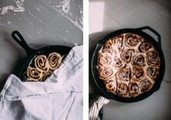How to: Cast Iron Cinnamon Roll Recipe