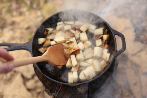 Cast iron skillet maintenance