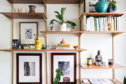 Weekend Project: Make a DIY Mid-Century Inspired Desk and Wall Unit
