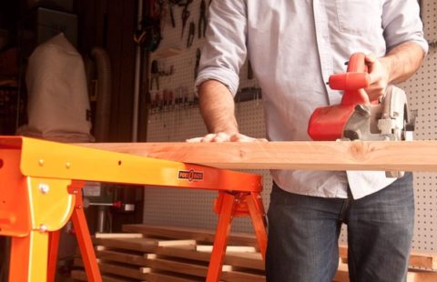 The Best Sawhorses for your garage or woodworking shop