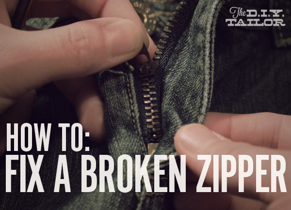 How to Fix and Replace a Zipper Slider. How to Fix a Separating Zipper 