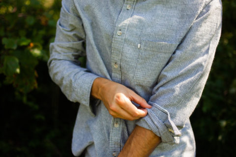 how to roll up sleeves on any shirt
