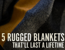 Keeping Warm: 5 Masculine Blankets Worth the Investment