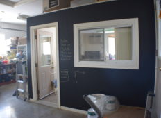 A Chalkboard Wall Is Our Favorite New Addition To The Workshop